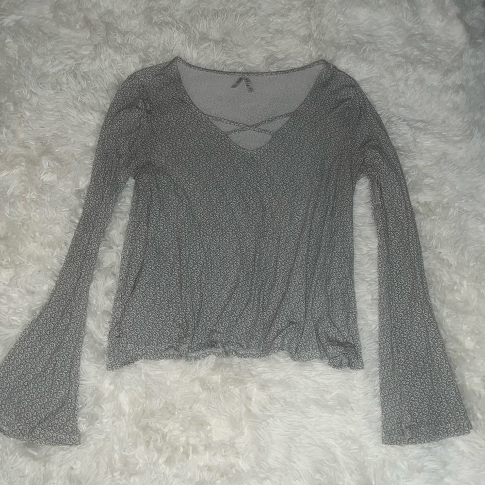 Long sleeve flowy top